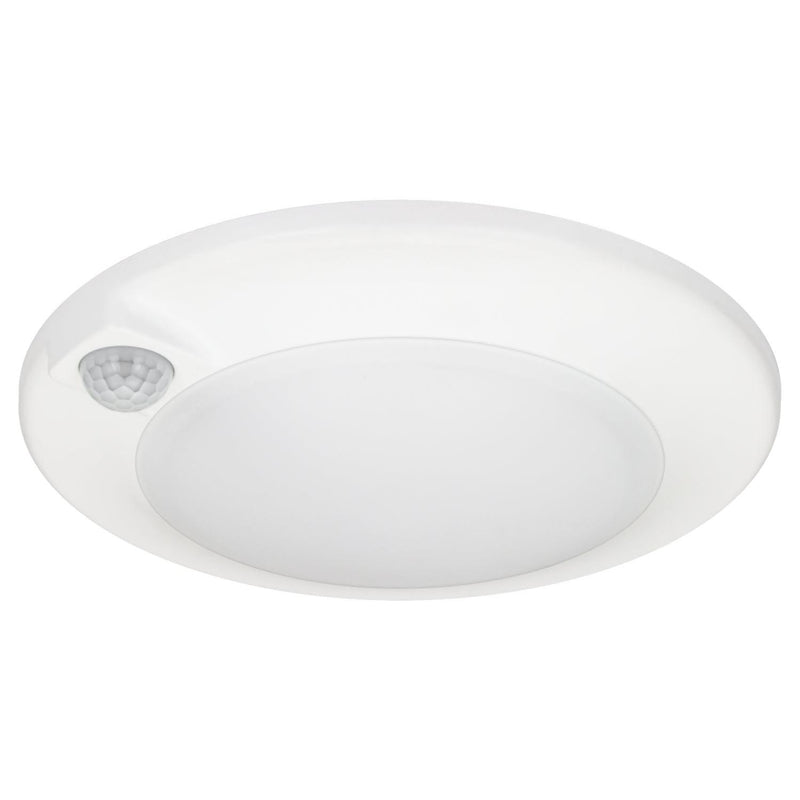 American Lighting - QD6PIR-30-WH - 6" 15W Pir Sensor Closet Lite - Quick Disc - White