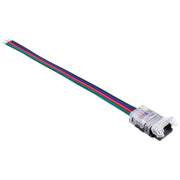 American Lighting - TL-4PWR-HD - 4Pin Heavy Duty Snap Connector With Cable - Snap Connector - White/Clear