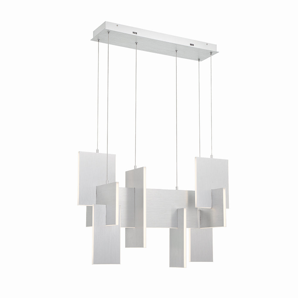 Eurofase - 37345-036 - LED Chandelier - Coburg - Silver