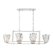 Eurofase - 38867-019 - Six Light Chandelier - Ricca - Chrome