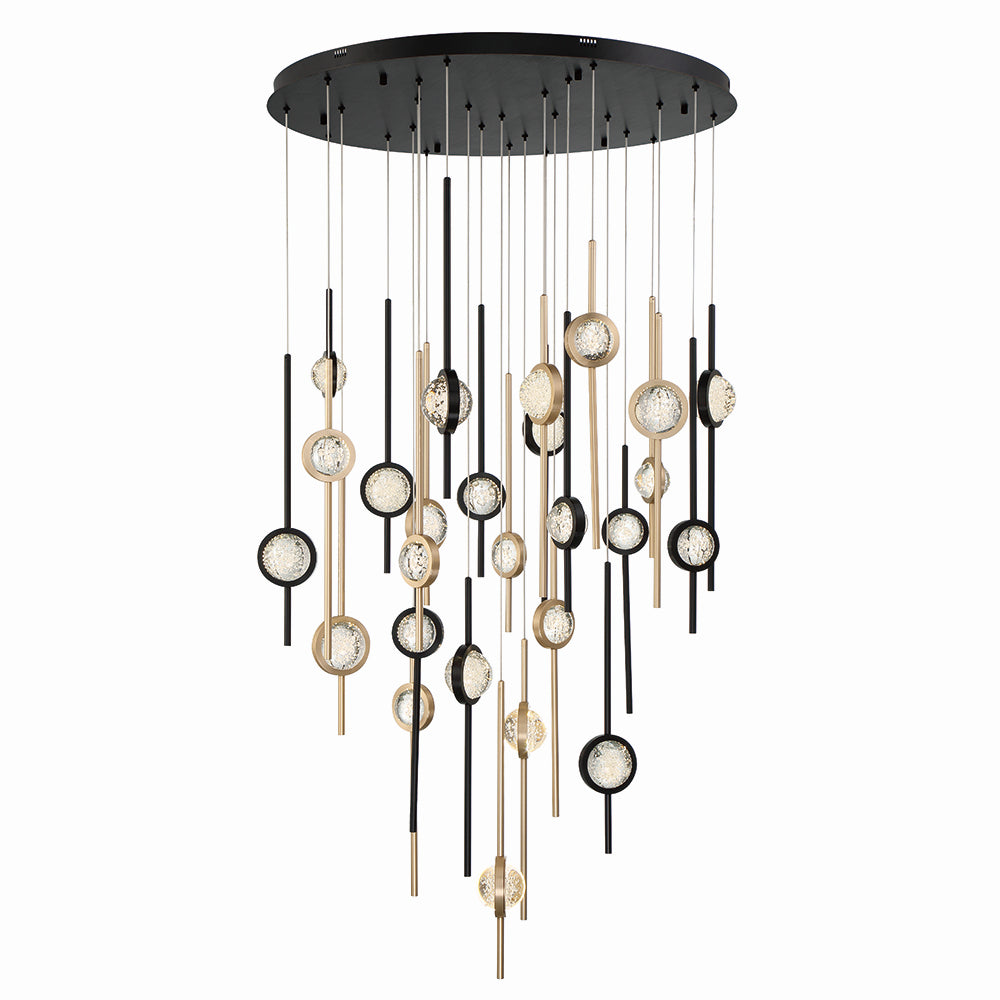 Eurofase - 43890-033 - LED Chandelier - Barletta - Gold-Black