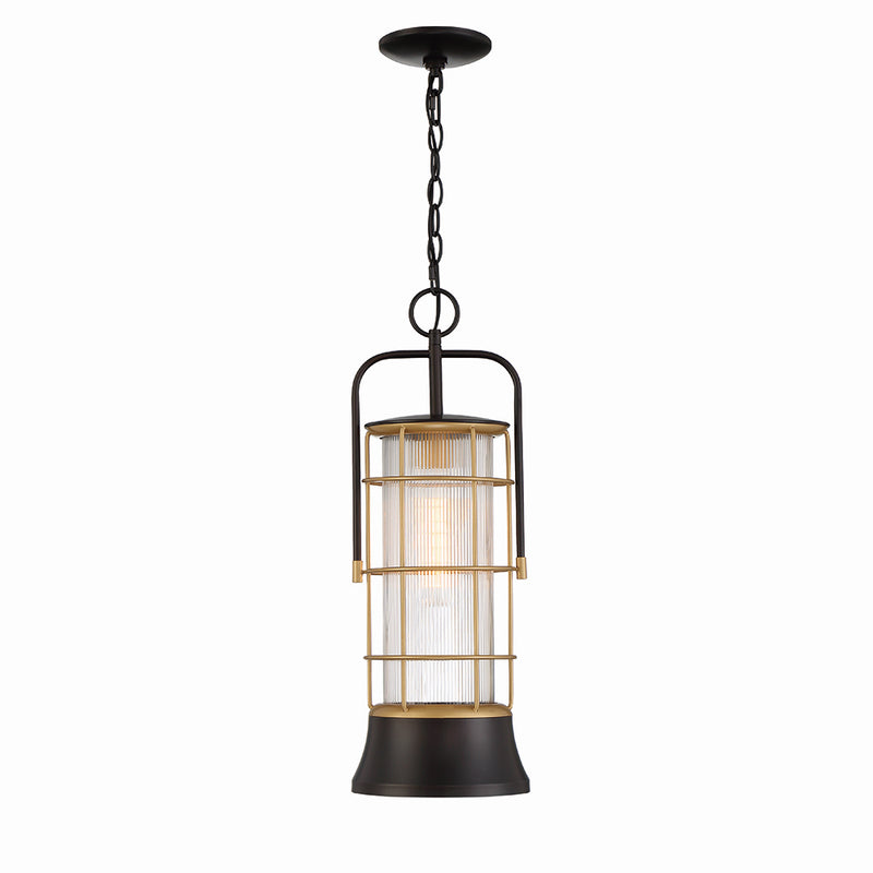 Eurofase - 44266-011 - One Light Pendant - Rivamar - Gold-Black