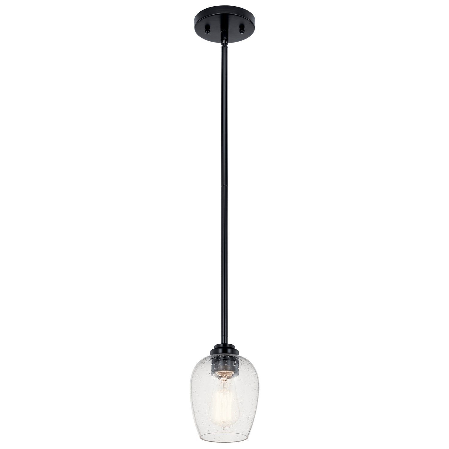 Kichler - 44380BKCS - One Light Mini Pendant - Valserrano - Black