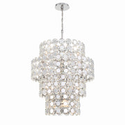 Eurofase - 44289-010 - 24 Light Chandelier - Perrene - Chrome