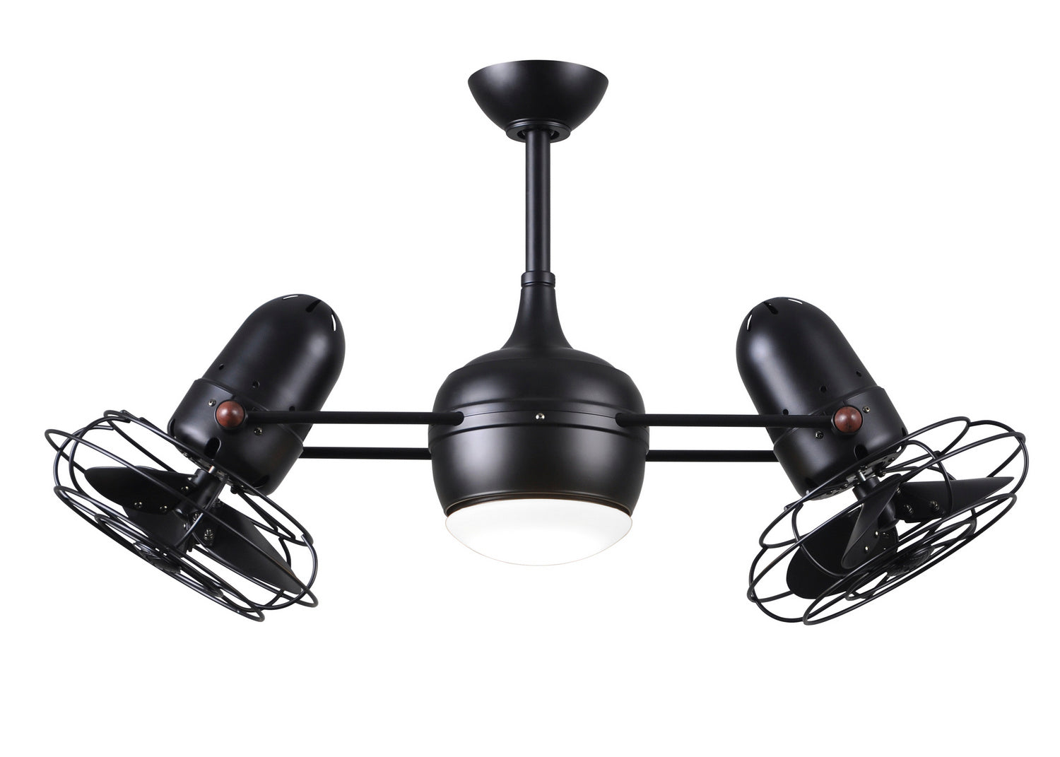Matthews Fan Company - DGLK-BK-MTL - 41"Ceiling Fan - Dagny - Matte Black