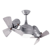 Matthews Fan Company - DGLK-BN-WDBW - 41"Ceiling Fan - Dagny - Brushed Nickel