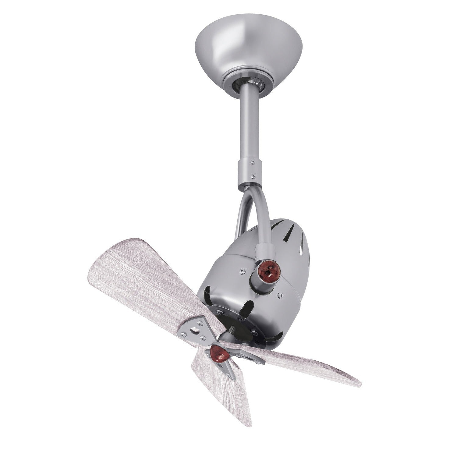 Matthews Fan Company - DI-BN-WDBW - 16"Ceiling Fan - Diane - Brushed Nickel