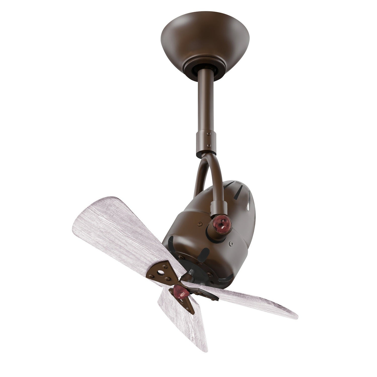 Matthews Fan Company - DI-TB-WDBW - 16"Ceiling Fan - Diane - Textured Bronze
