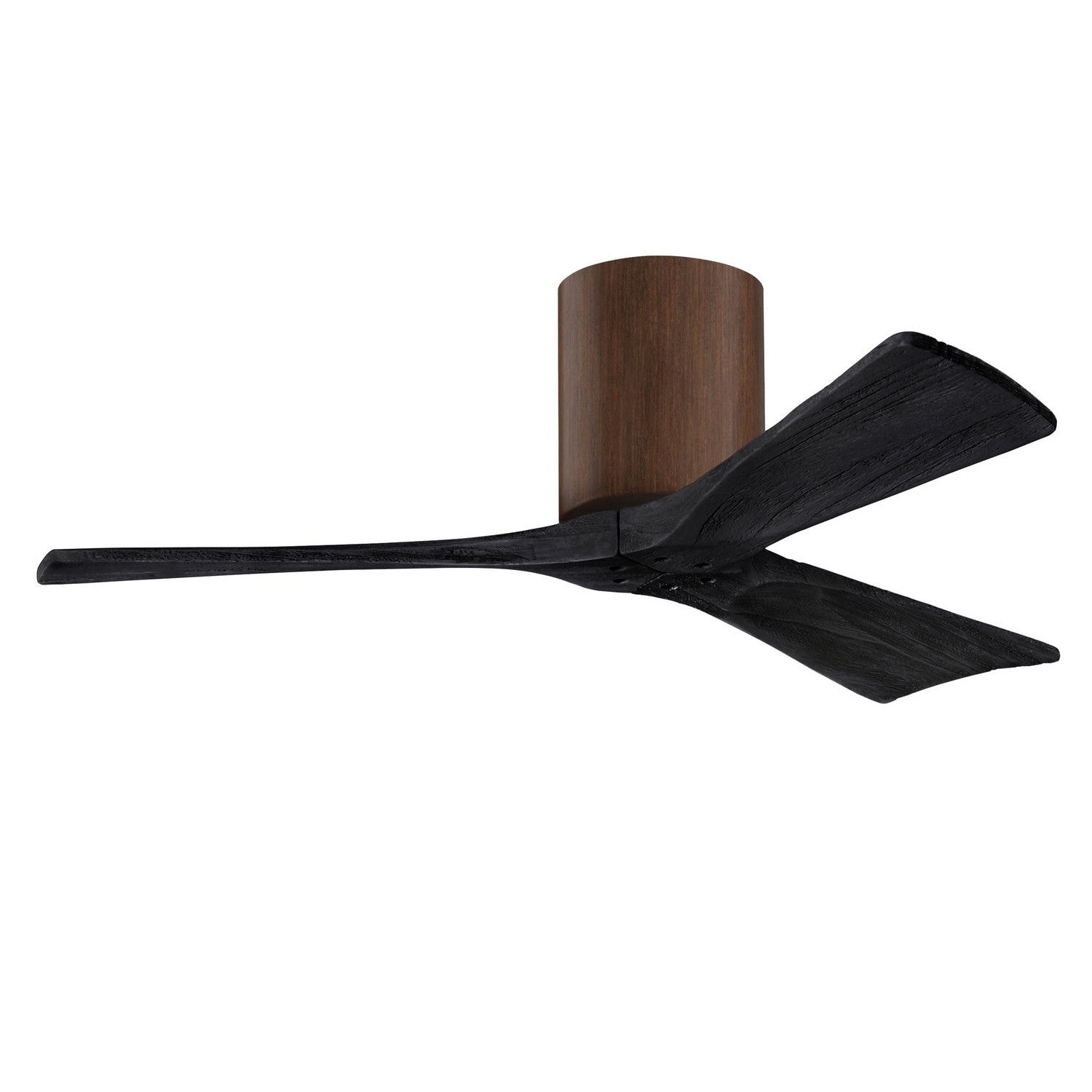 Matthews Fan Company - IR3H-WN-BK-42 - 42"Ceiling Fan - Irene-3H - Walnut