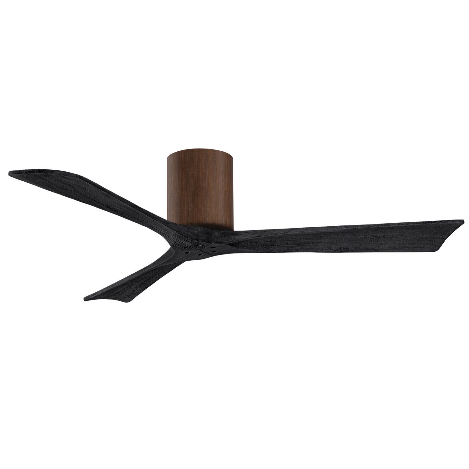Matthews Fan Company - IR3H-WN-BK-52 - 52"Ceiling Fan - Irene-3H - Walnut
