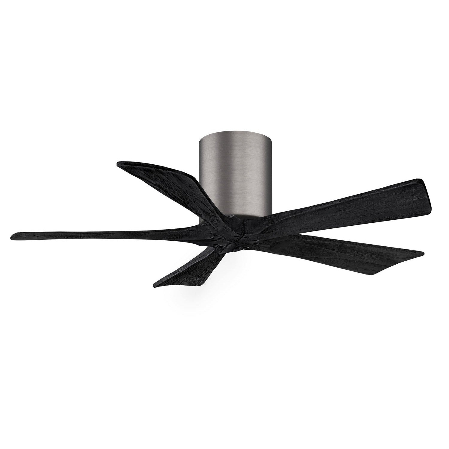 Matthews Fan Company - IR5H-BP-BK-42 - 42"Ceiling Fan - Irene-5H - Brushed Pewter