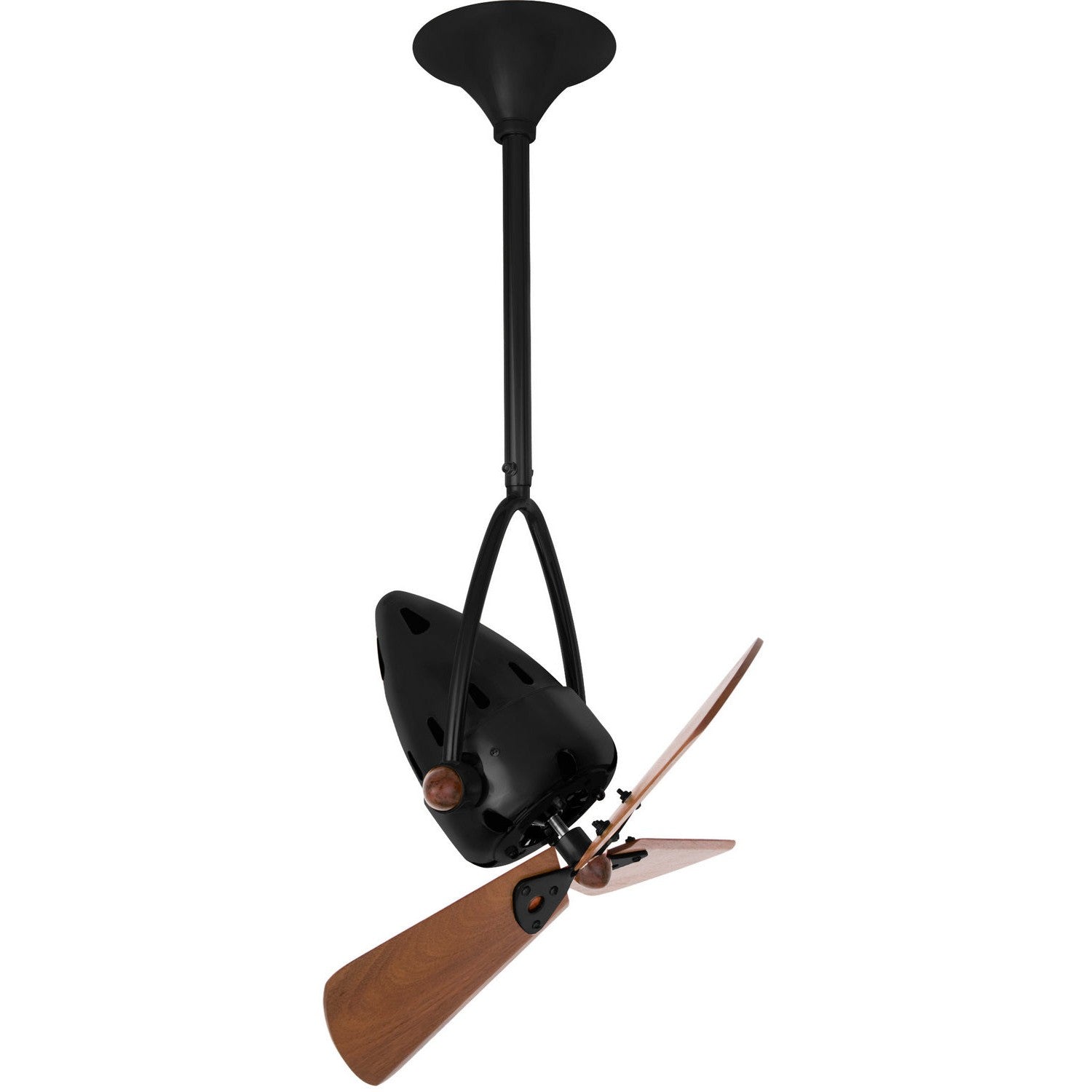 Matthews Fan Company - JD-BK-WD - 16"Ceiling Fan - Jarold Direcional - Matte Black