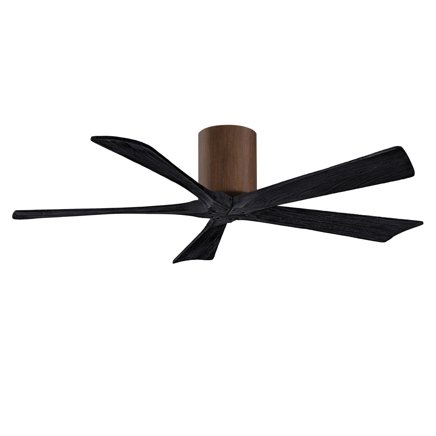 Matthews Fan Company - IR5H-WN-BK-52 - 52"Ceiling Fan - Irene-5H - Walnut