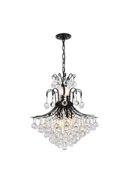 Elegant Lighting - V8002D22BK/RC - 11 Light Chandelier - Toureg - Black