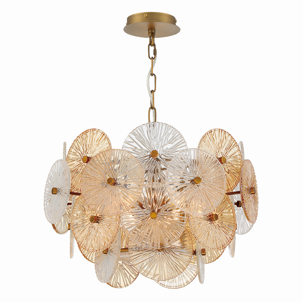 Eurofase - 44571-016 - Six Light Chandelier - Sue-Anne - Gold
