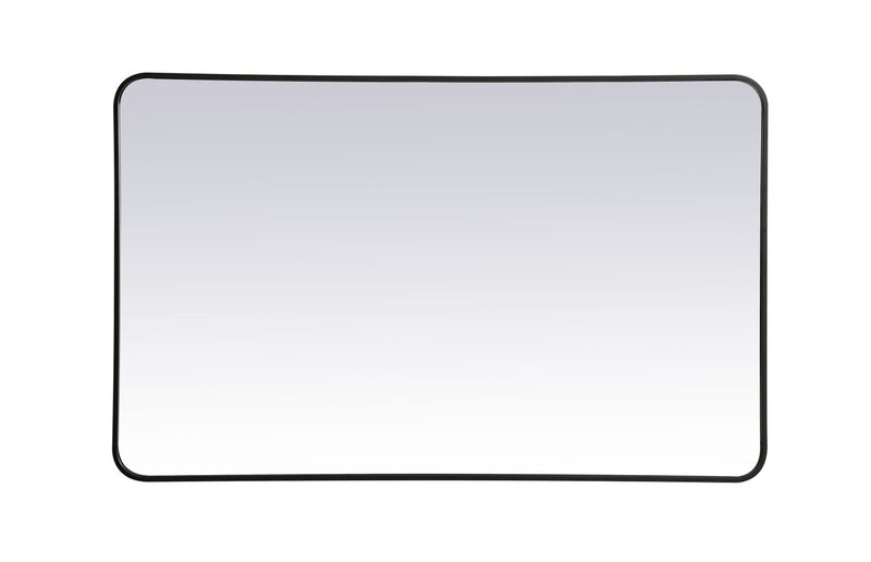 Elegant Lighting - MR803048BK - Mirror - Evermore - Black