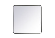 Elegant Lighting - MR803636BK - Mirror - Evermore - Black