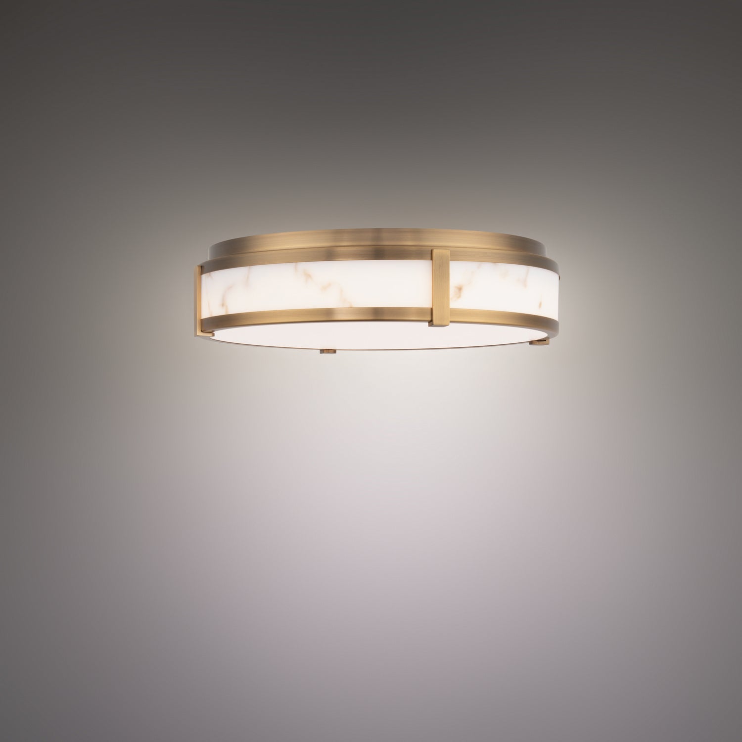 W.A.C. Lighting - FM-27218-AB - LED Flush Mount - Constantine - Aged Brass