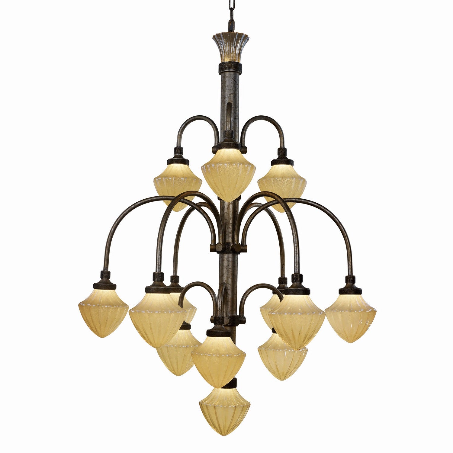 Studio M - SM23438TGAG - LED Chandelier - Wilshire - Argent