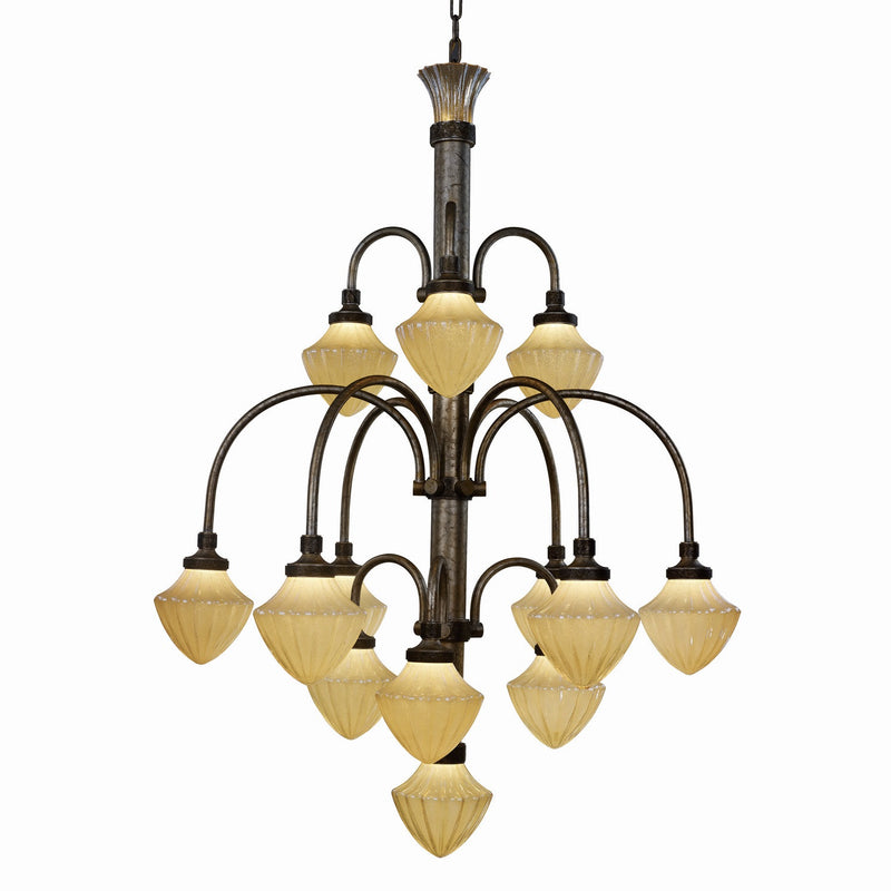 Studio M - SM23438TGAG - LED Chandelier - Wilshire - Argent