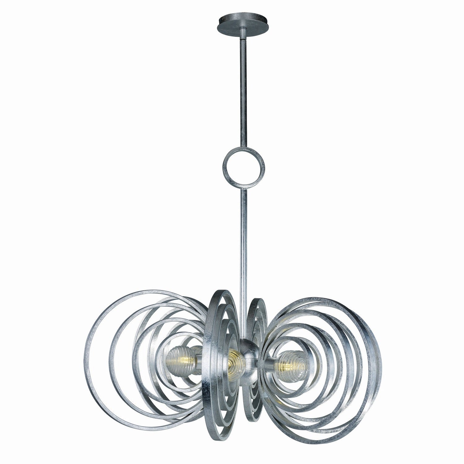 Studio M - SM23636CRSL - LED Pendant - Frequency - Silver Leaf