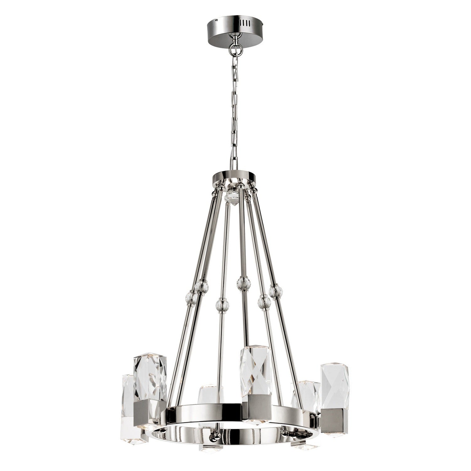 Studio M - SM23645BCPN - LED Chandelier - Empire - Polished Nickel