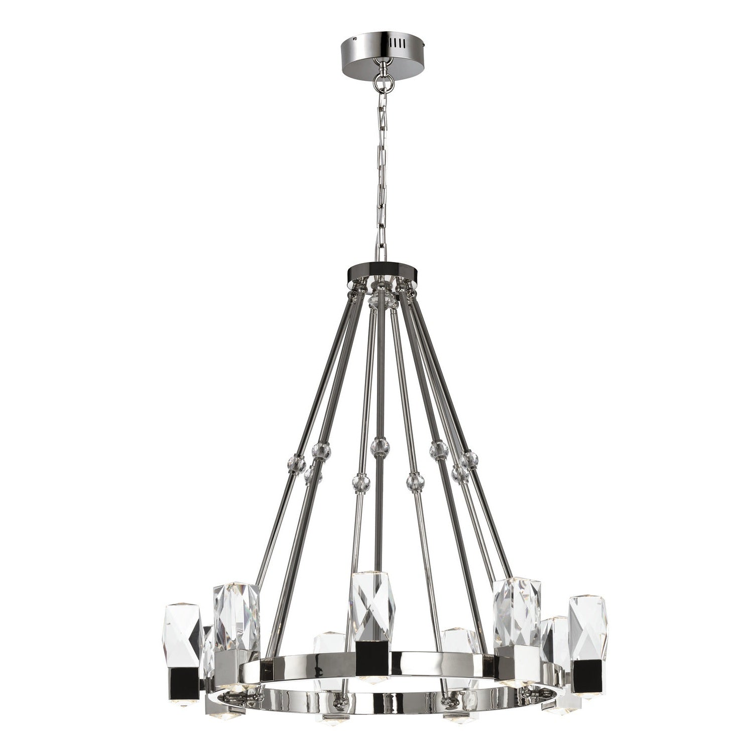Studio M - SM23648BCPN - LED Chandelier - Empire - Polished Nickel
