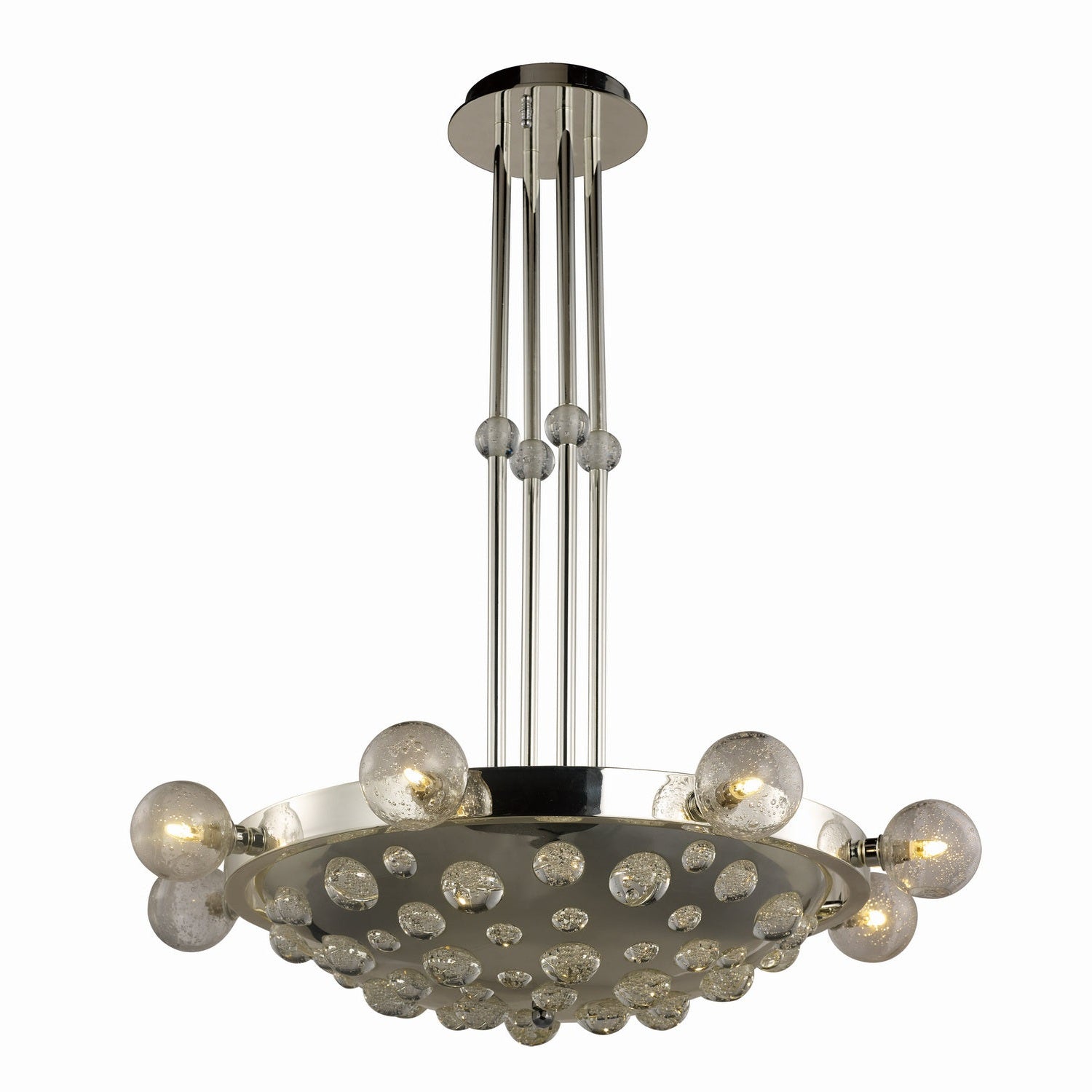 Studio M - SM23743BGPS - LED Chandelier - Cosmo - Plated Silver