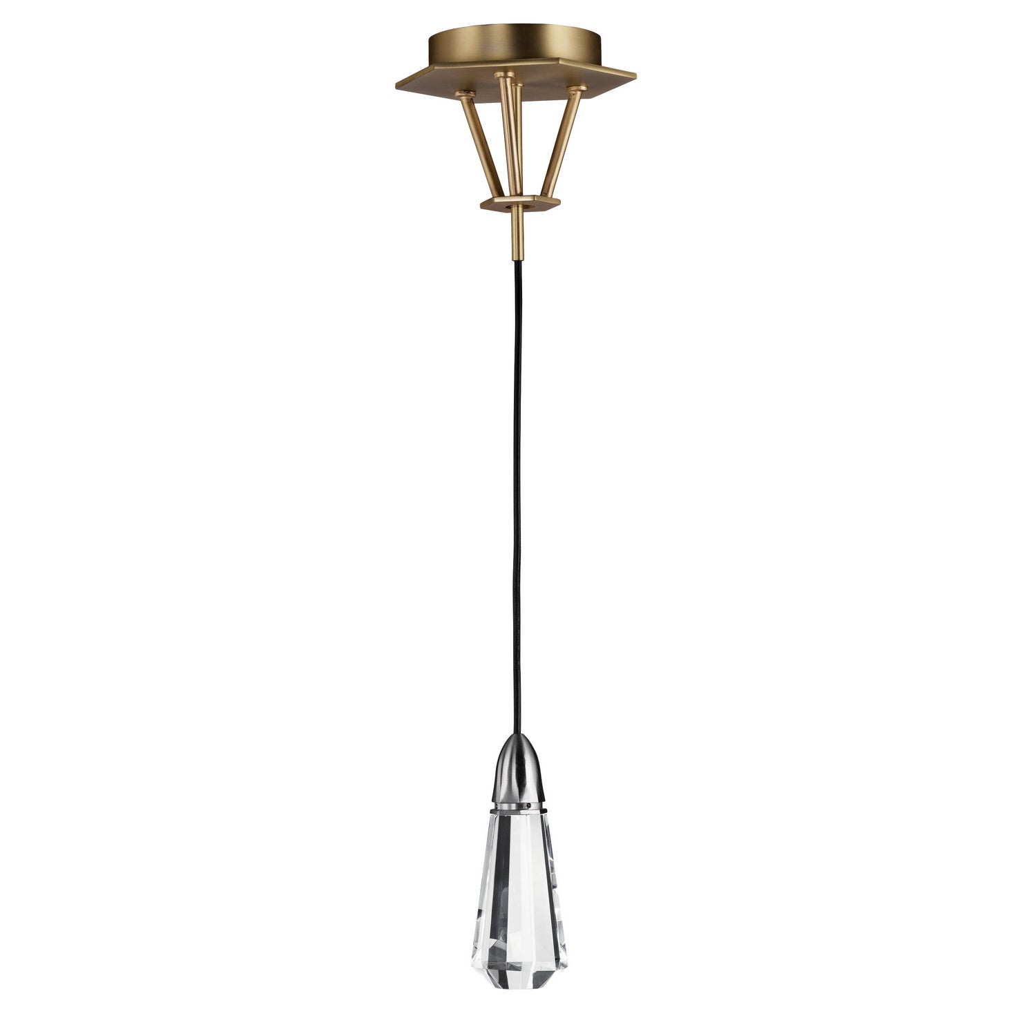 Studio M - SM23783BCSNSBR - LED Pendant - 10 Carat - Satin Nickel / Satin Brass