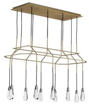 Studio M - SM23787BCSNSBR - LED Pendant - 10 Carat - Satin Nickel / Satin Brass