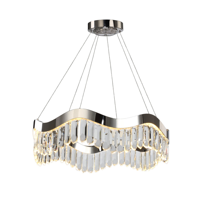 Studio M - SM23838BCPN - LED Pendant - Rolland - Polished Nickel