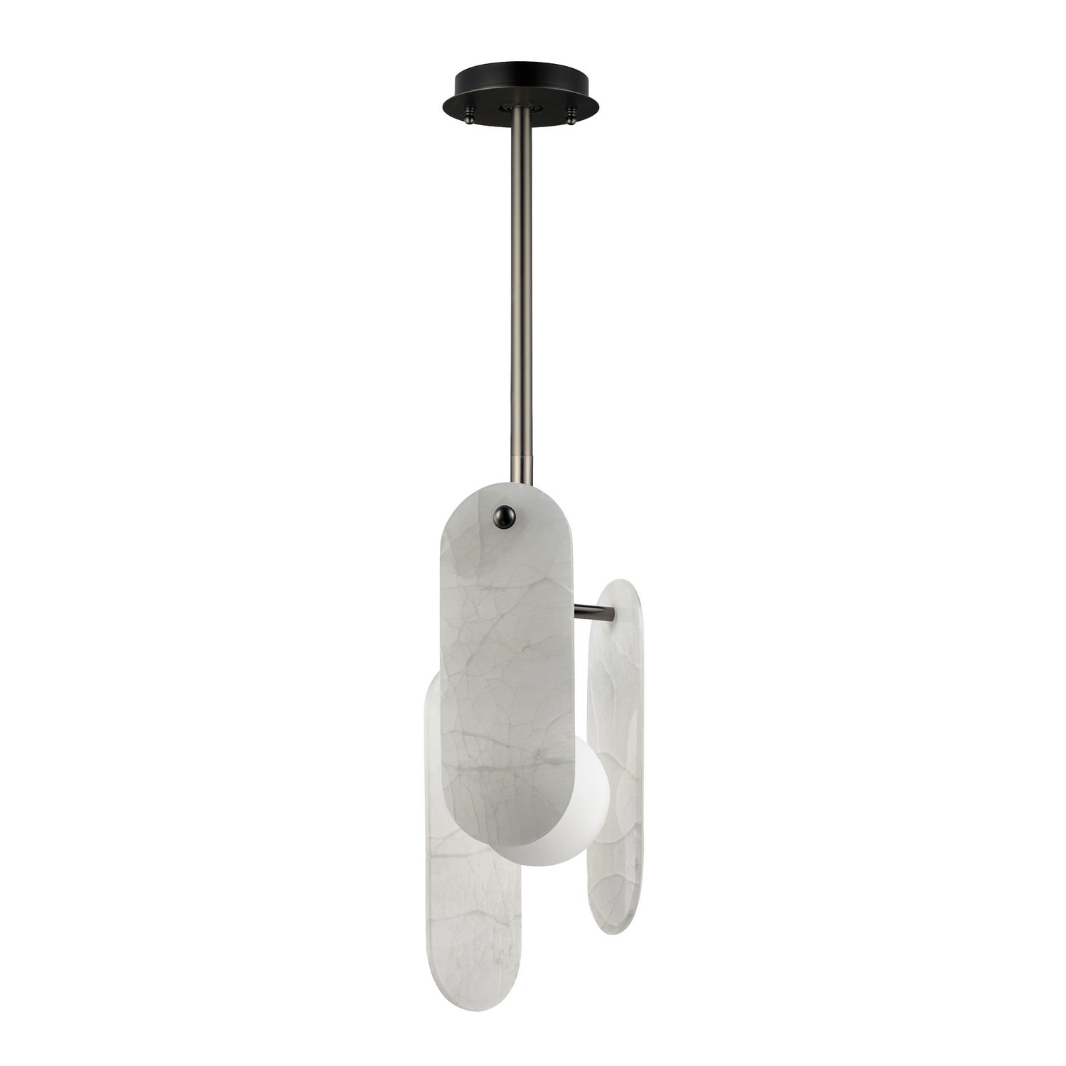 Studio M - SM24811OXGM - LED Pendant - Megalith - Stone - Gunmetal