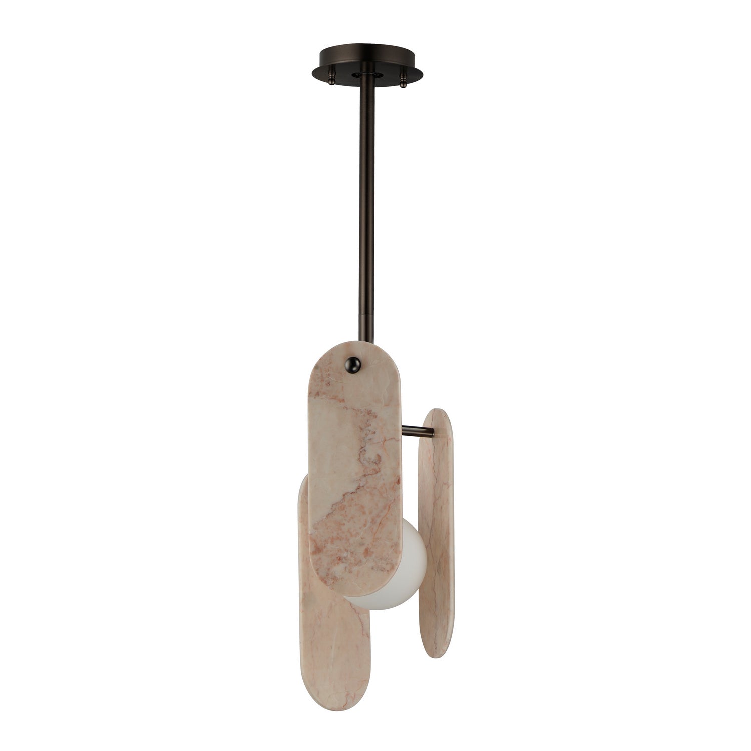 Studio M - SM24811RJBBZ - LED Pendant - Megalith - Stone - Brushed Bronze