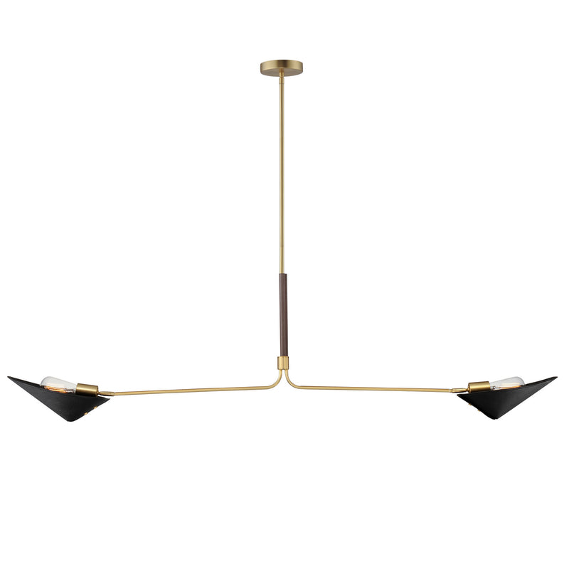 Studio M - SM81802NAB - LED Pendant - Cavalier - Natural Aged Brass