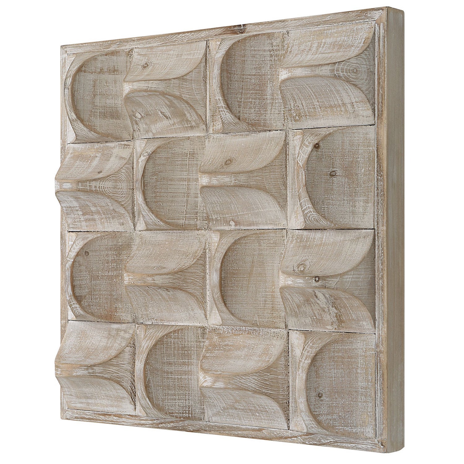 Uttermost - 04329 - Wall Decor - Pickford - Natural Wash And Ivory Highlights