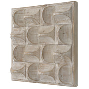 Uttermost - 04329 - Wall Decor - Pickford - Natural Wash And Ivory Highlights