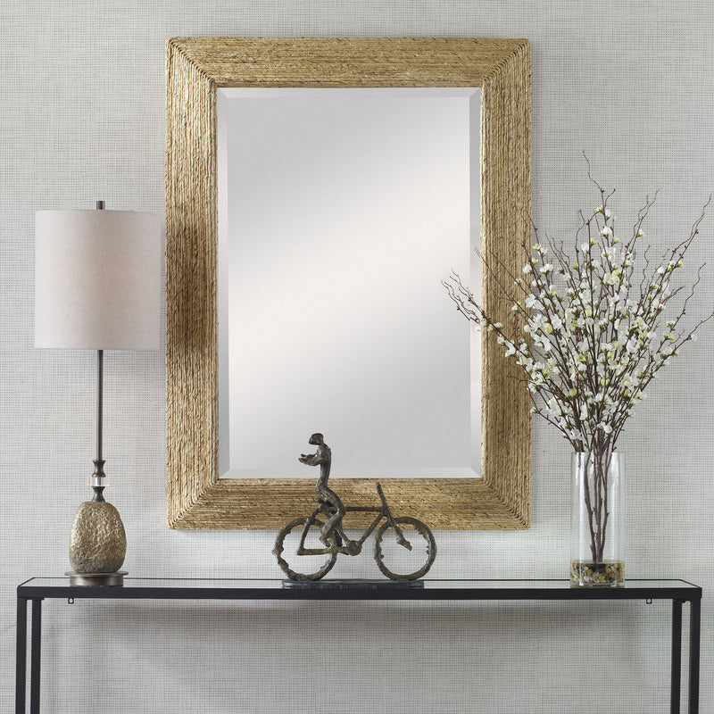Uttermost - 09796 - Mirror - Rora - Natural Woven Banana Plant
