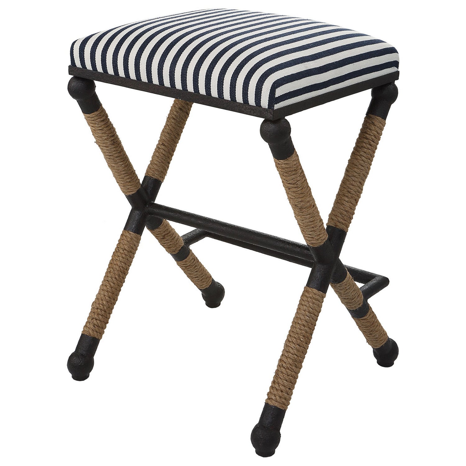 Uttermost - 23711 - Counter Stool - Braddock - Rustic Iron