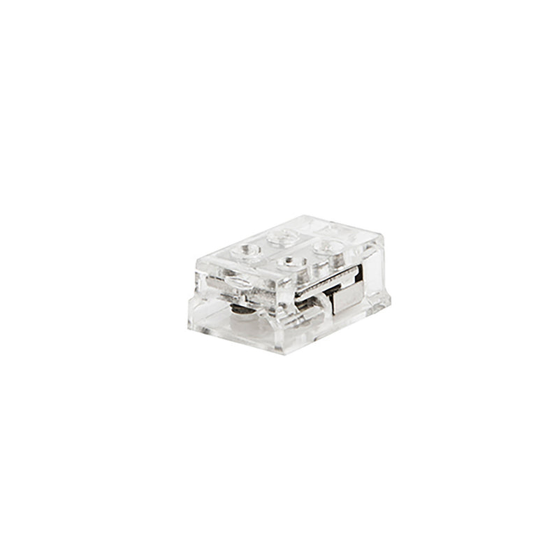 W.A.C. Lighting - T24-BS-PM-CL - Basics Power to Tape Connector - Gemini - Clear
