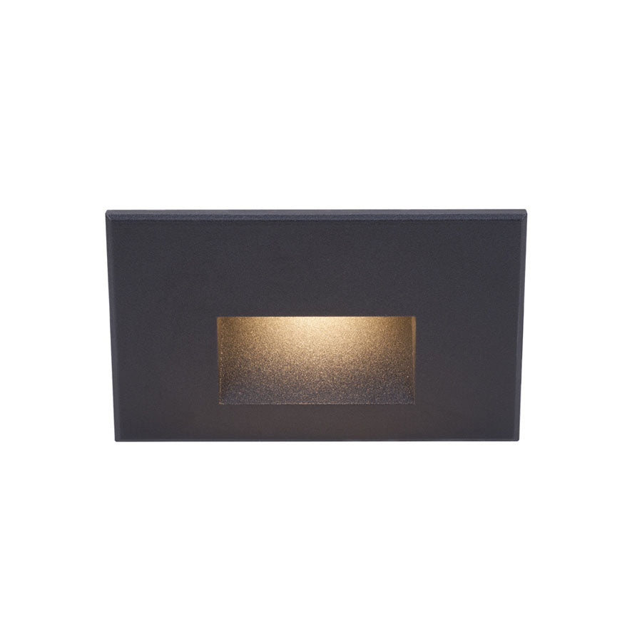 W.A.C. Lighting - WL-LED100-27-BK - LED Step and Wall Light - Led100 - Black On Aluminum