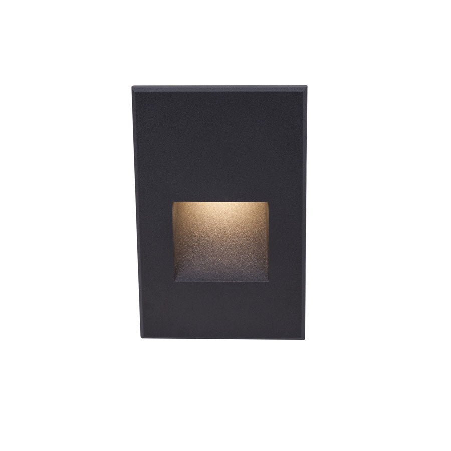 W.A.C. Lighting - WL-LED200-27-BK - LED Step and Wall Light - Led200 - Black On Aluminum
