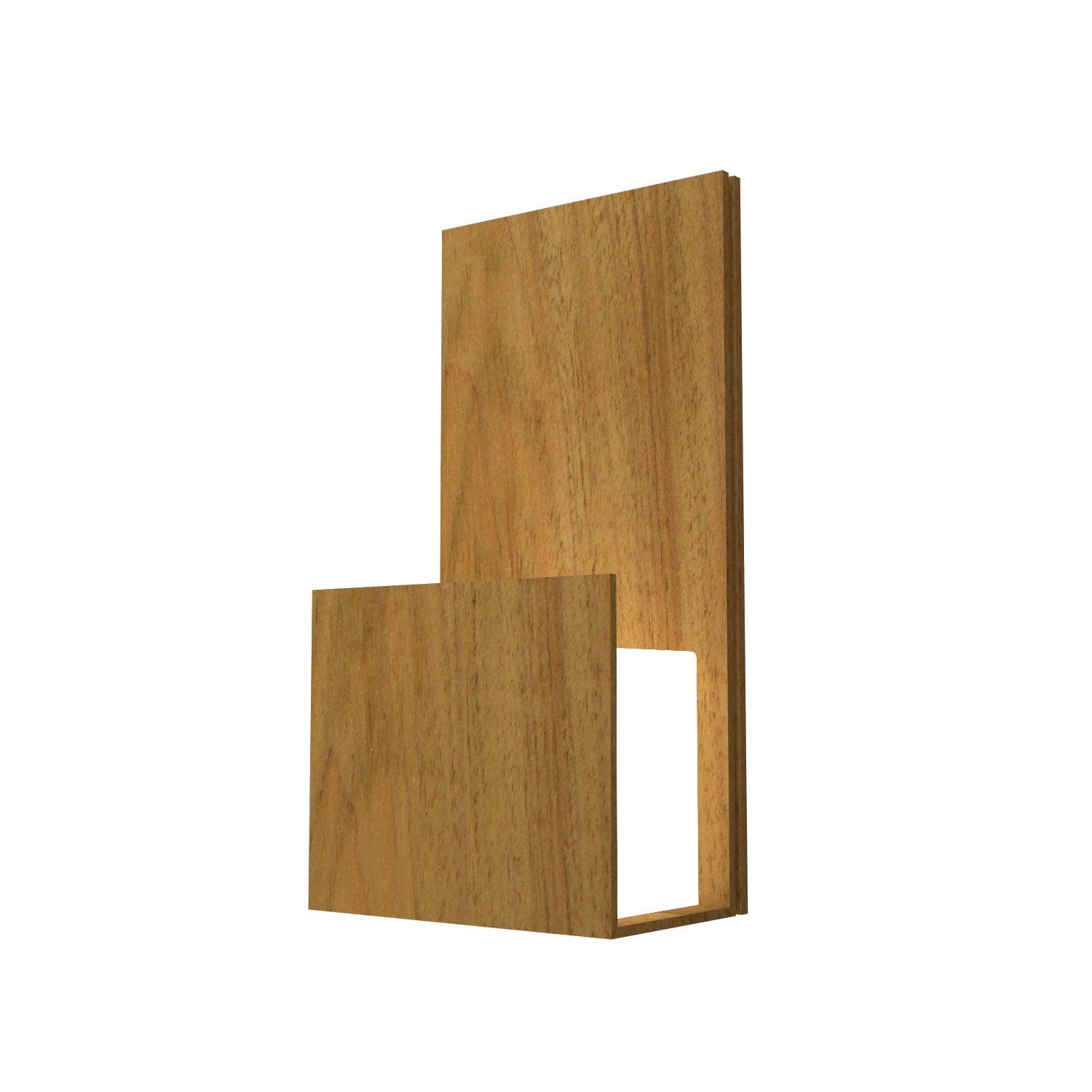 Accord Lighting - 4068.09 - Two Light Wall Lamp - Clean - Louro Freijo