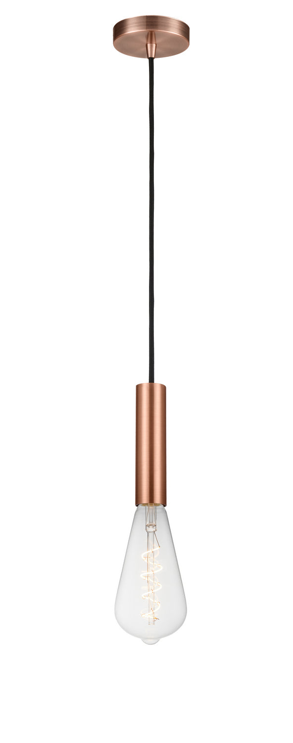 Innovations - 198-1P-AC-BB95LED - LED Mini Pendant - Auralume - Antique Copper