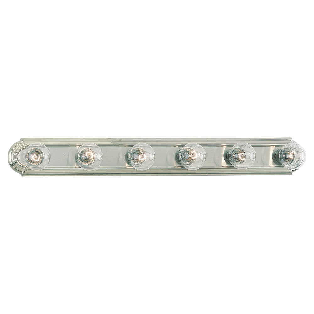 Generation Lighting - 4702-962 - Six Light Wall / Bath - De-Lovely - Brushed Nickel