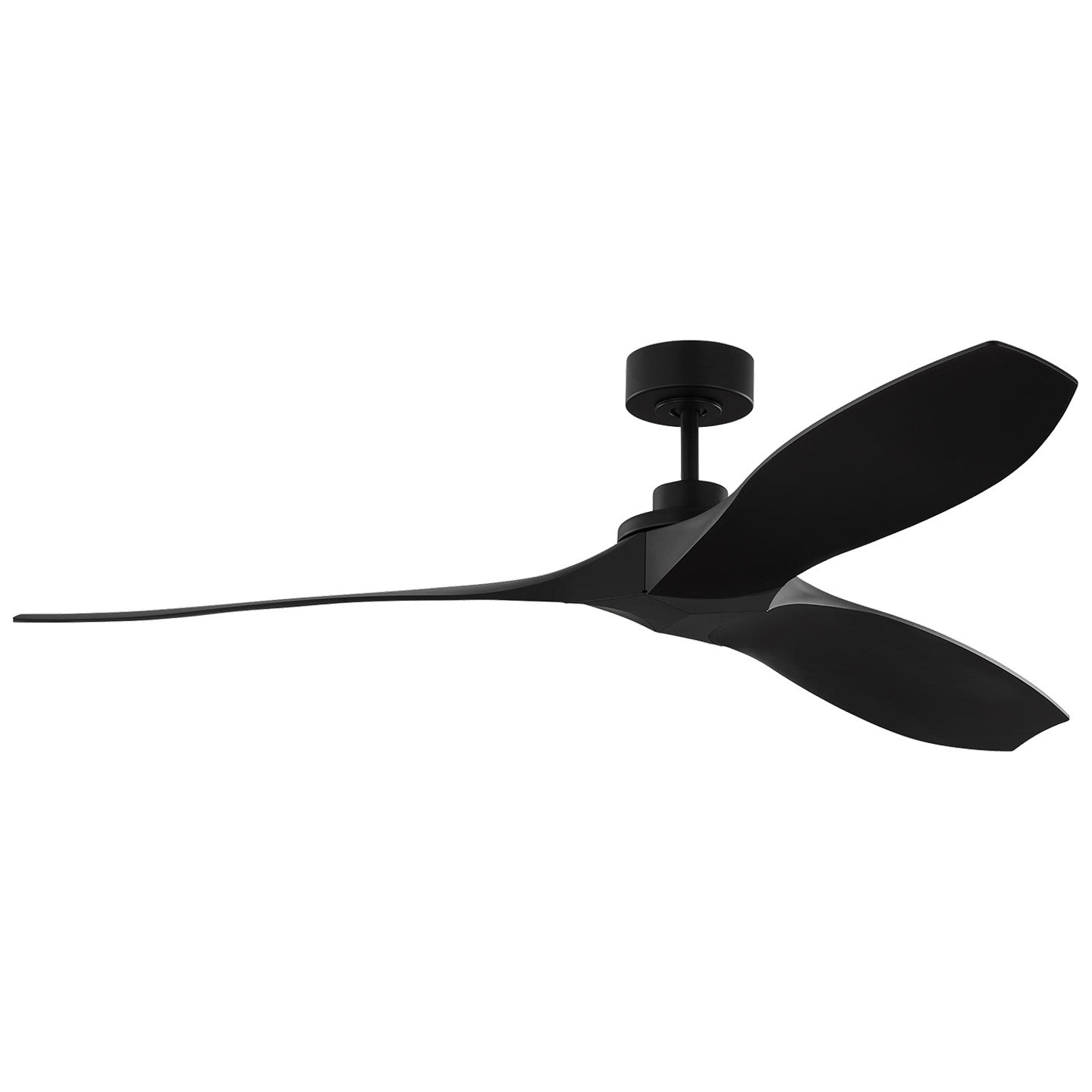 Visual Comfort Fan - 3CLNCSM60MBK - 60"Ceiling Fan - Collins - Midnight Black