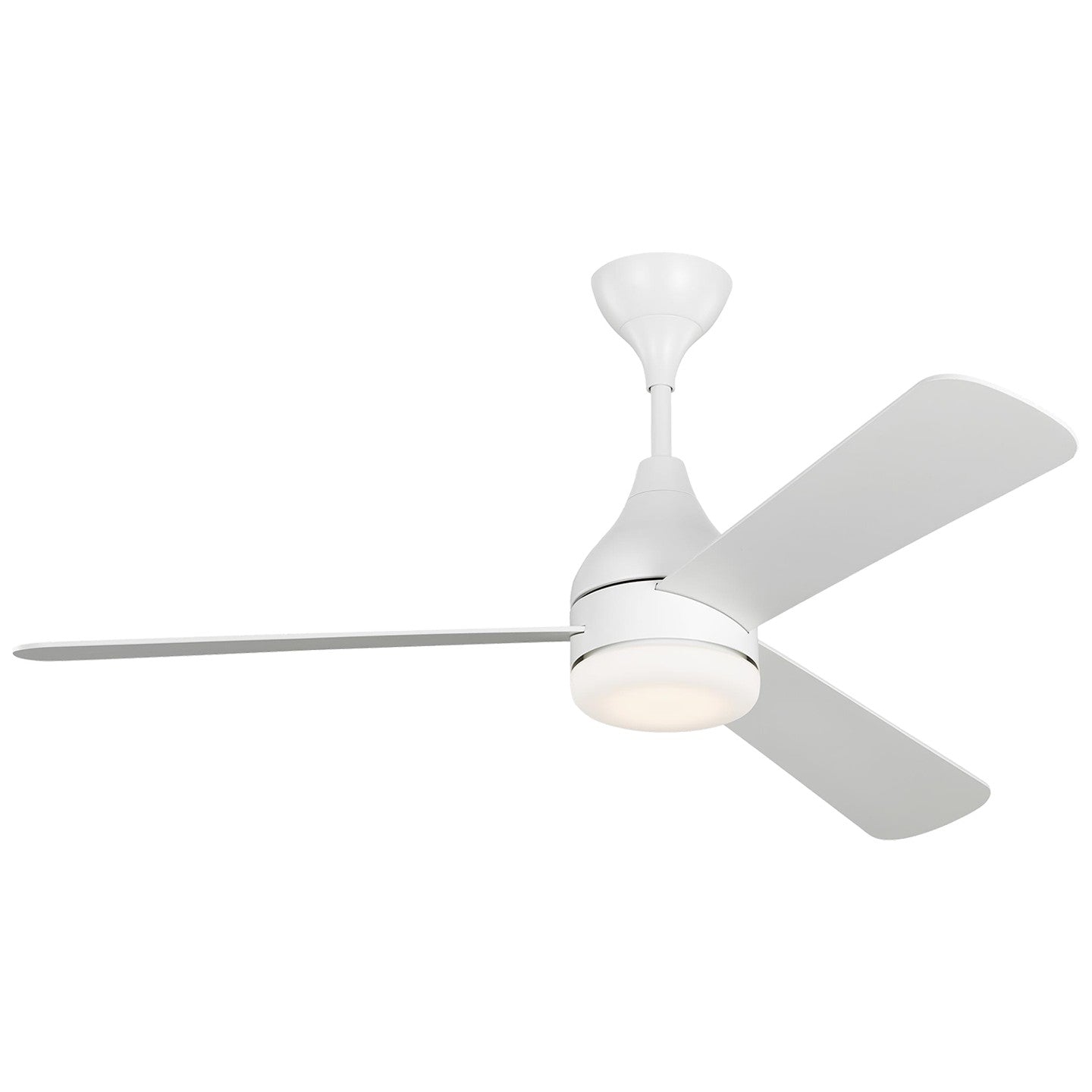 Visual Comfort Fan - 3STMSM52RZWD - 52"Ceiling Fan - Streaming - Matte White