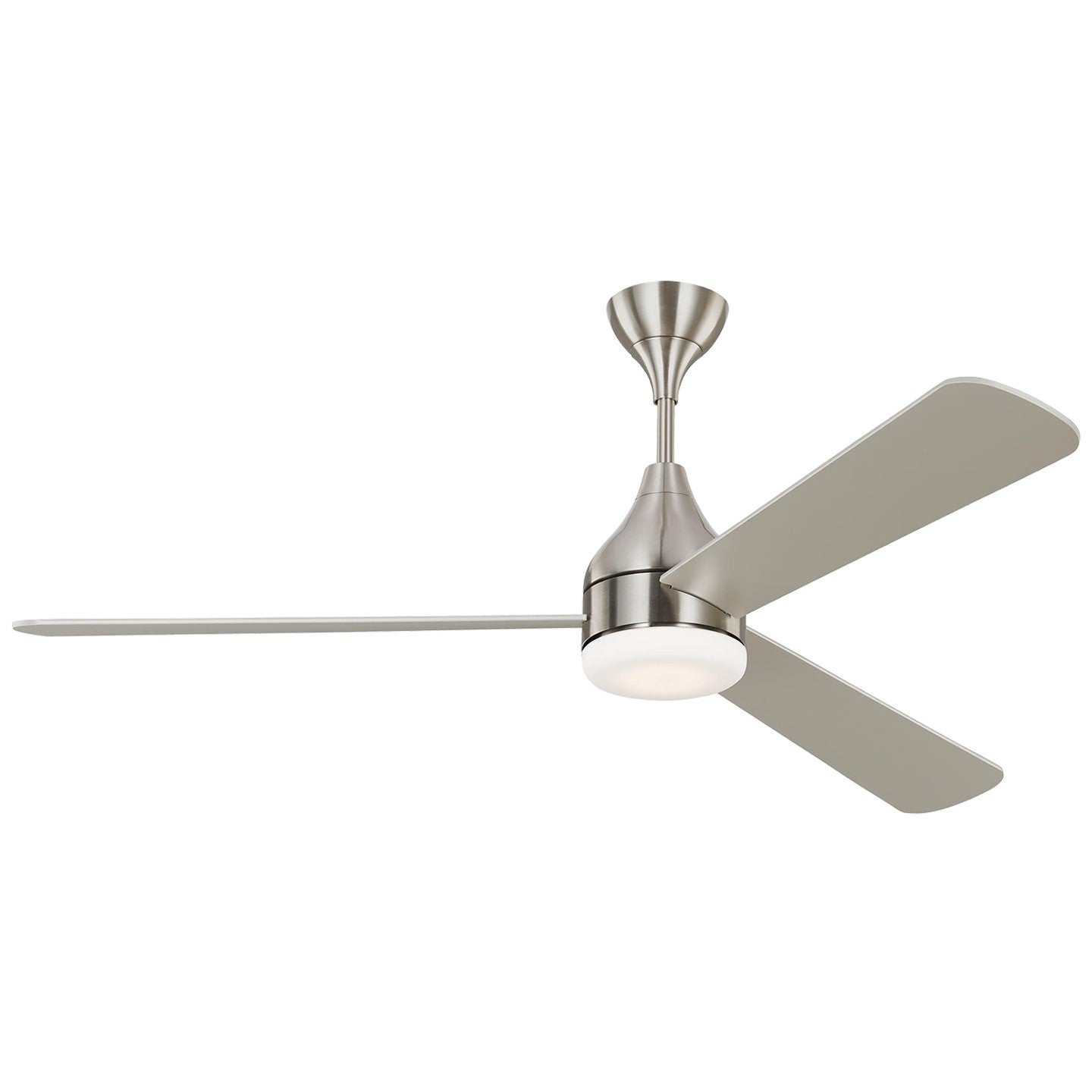 Visual Comfort Fan - 3STMSM60BSD - 60"Ceiling Fan - Streaming - Brushed Steel