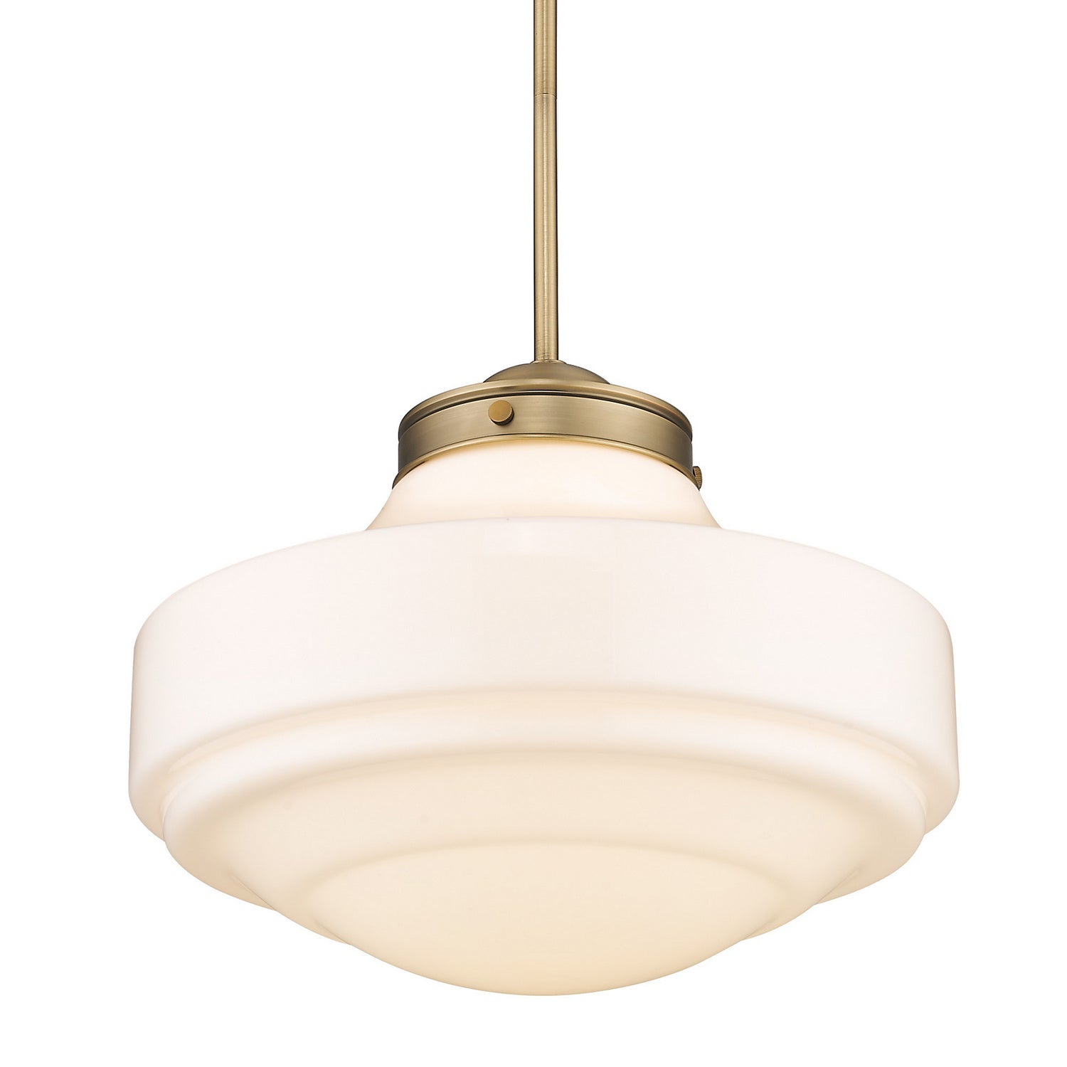 Golden - 0508-L MBS-VMG - One Light Pendant - Ingalls - Modern Brass
