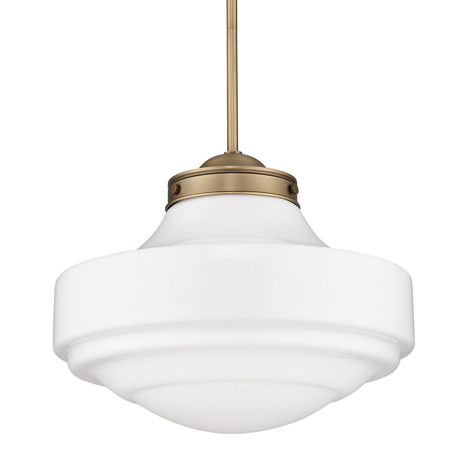 Golden - 0508-L MBS-VMG - One Light Pendant - Ingalls - Modern Brass