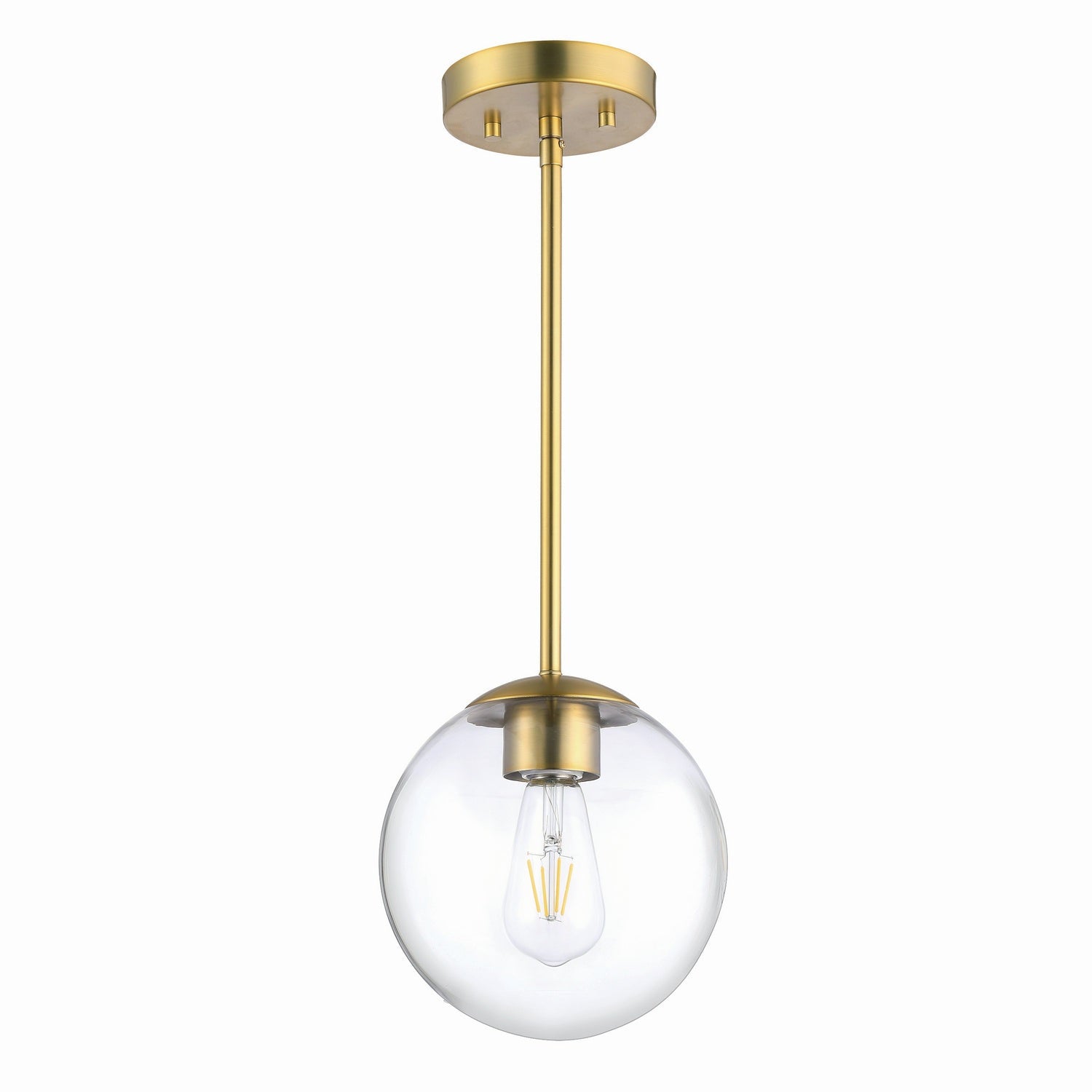 Minka-Lavery - 2790-695 - One Light Mini Pendant - Auresa - Soft Brass